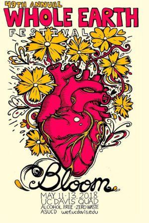 Bloom. Pic of a heart growing flowers